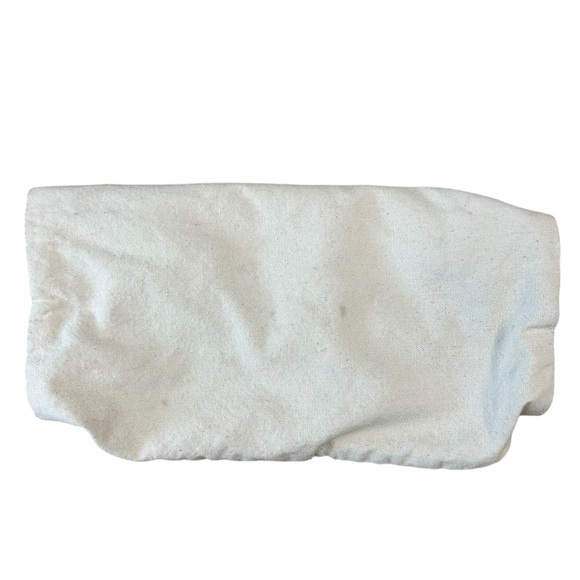 Brown and cream herringbone pattern woven canvas tote bag - Picture 4 of 7